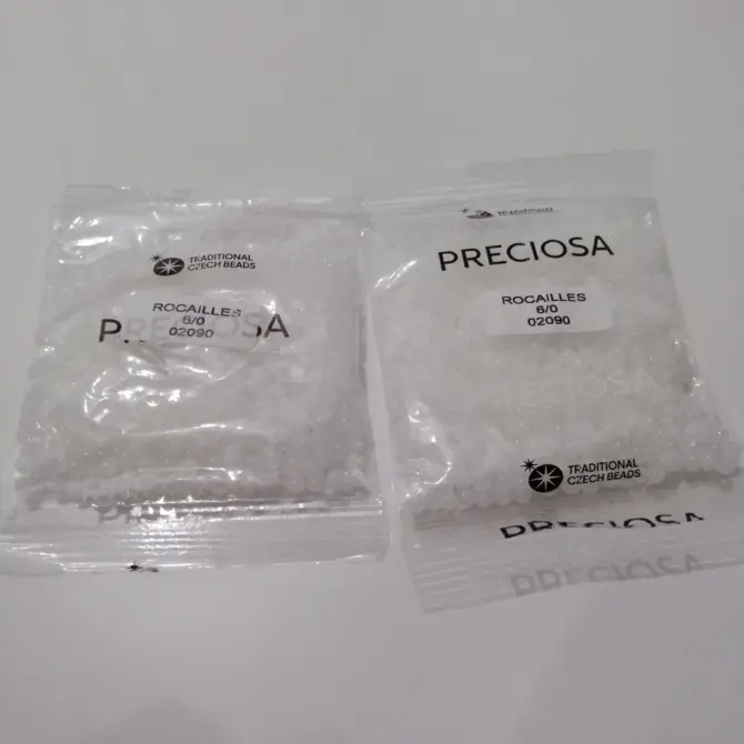 Preciosa Round Seed Beads 02090 6/0 3.5 Oz - Image 3