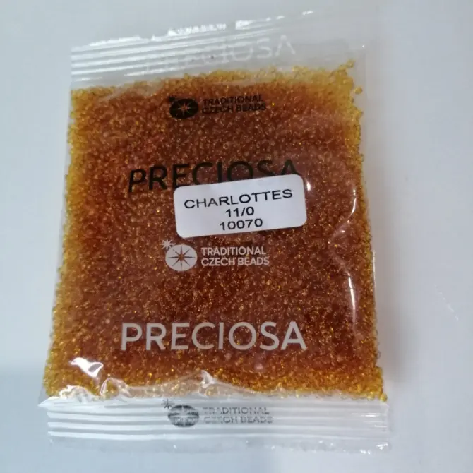Preciosa Charlotte Seed Beads 10070 11/0 3.5 Oz - Image 2