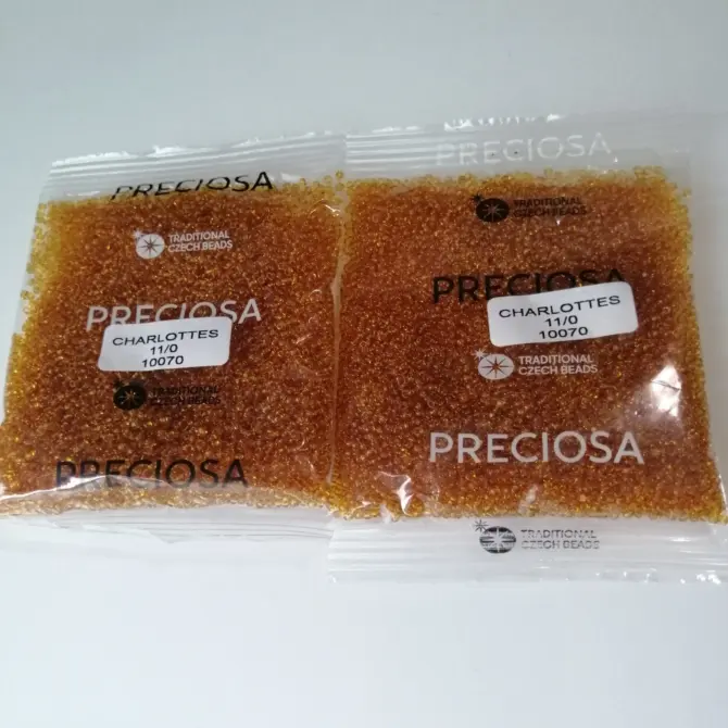 Preciosa Charlotte Seed Beads 10070 11/0 3.5 Oz - Image 4
