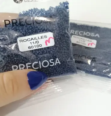 Preciosa Round Seed Beads 60100 11/0 3.5 Oz Matte
