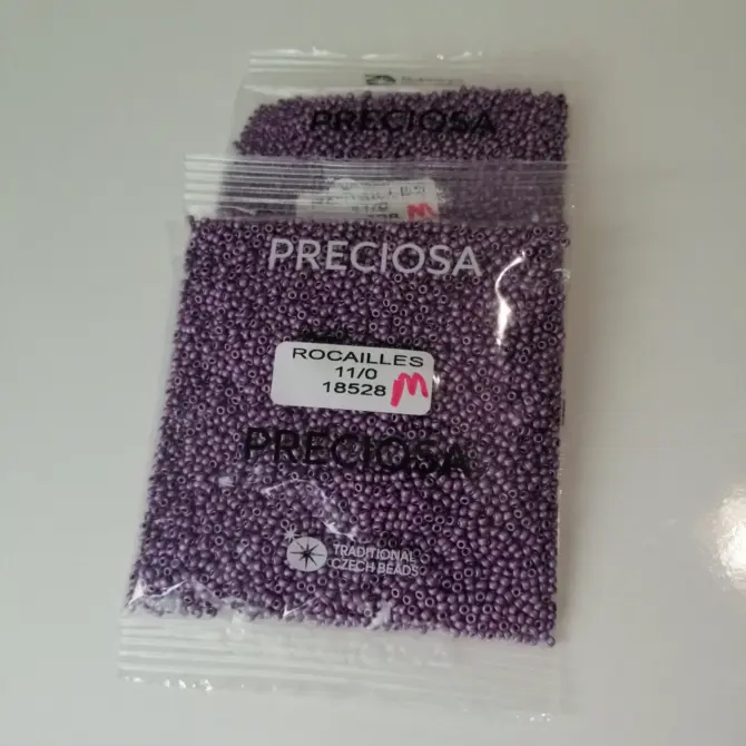 Preciosa Round Seed Beads 18528 11/0 3.5 Oz Matte - Image 4