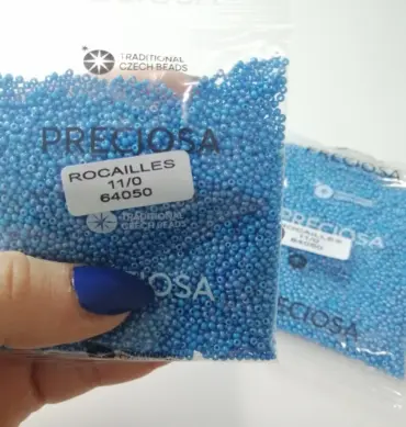 Preciosa Round Seed Beads 64050 11/0 3.5 Oz