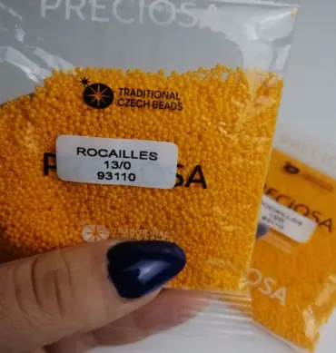 Preciosa Round Seed Beads 93110 13/0 3.5 Oz