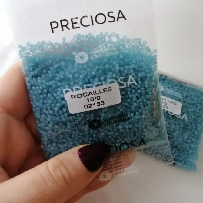 Preciosa Round Seed Beads 02133 10/0 3.5 Oz