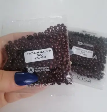 Preciosa Round Seed Beads 13780 5/0 3.5 Oz
