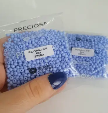 Preciosa Round Seed Beads 33000 6/0  3.5 Oz