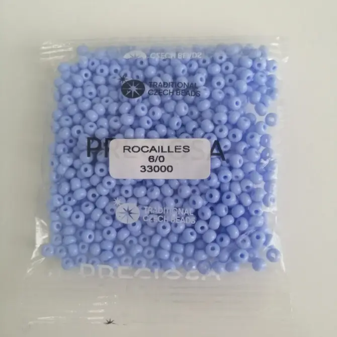 Preciosa Round Seed Beads 33000 6/0  3.5 Oz - Image 2
