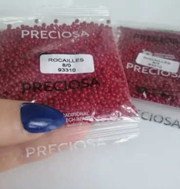 Preciosa Round Seed Beads 93310 8/0  3.5 Oz