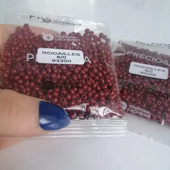 Preciosa Round Seed Beads 93300 6/0  3.5 Oz - Image 5