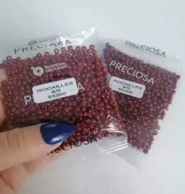 Preciosa Round Seed Beads 93300 6/0  3.5 Oz