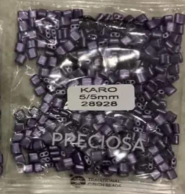 Preciosa Karo Beads 28928 5/5mm 3.5 Oz