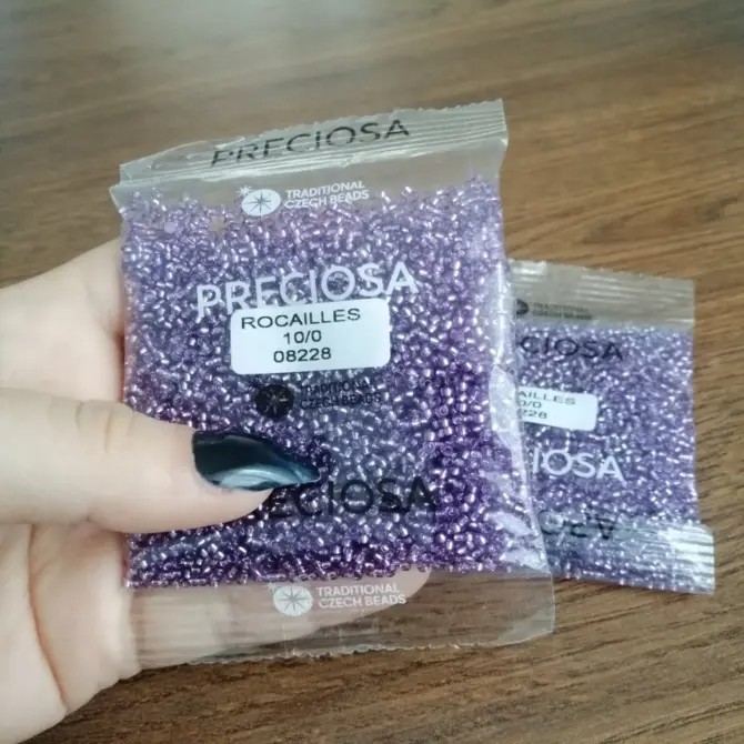 Preciosa Round Seed Beads 08228 10/0 3.5 Oz