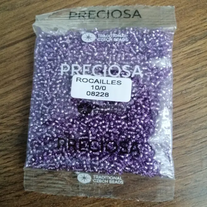 Preciosa Round Seed Beads 08228 10/0 3.5 Oz - Image 2