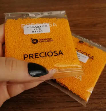 Preciosa Round Seed Beads 93110 12/0 3.5 Oz