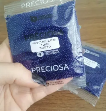 Preciosa Round Seed Beads 30100 12/0 3.5 Oz