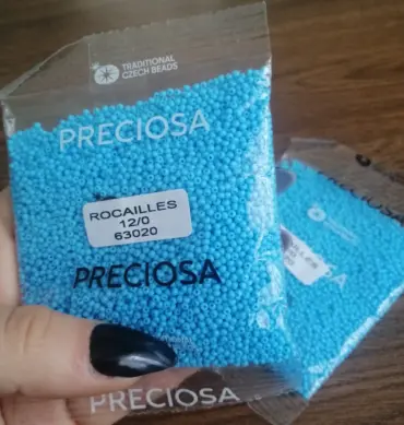 Preciosa Round Seed Beads 63020 12/0 3.5 Oz