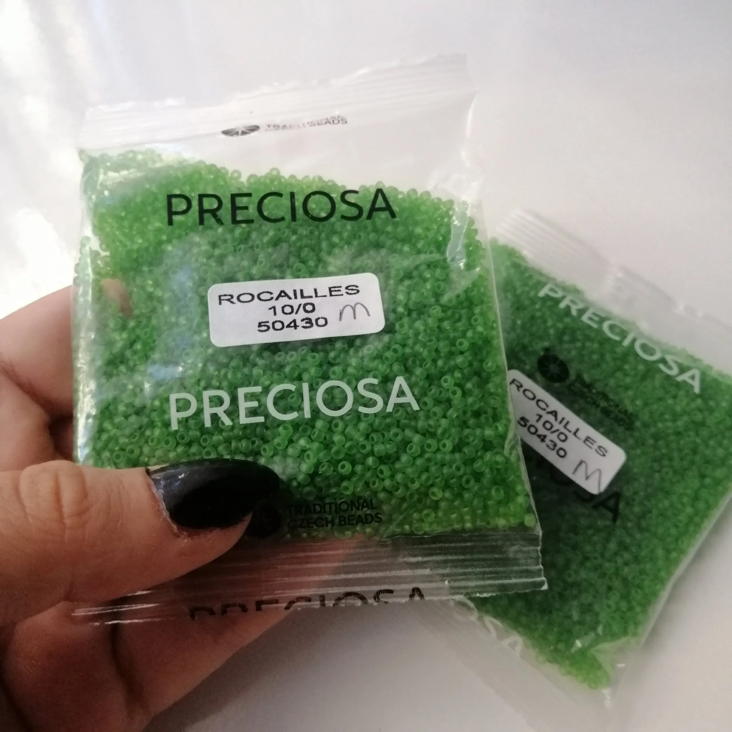 Preciosa Round Seed Beads 50430 10/0 3.5 oz Matte - Image 7