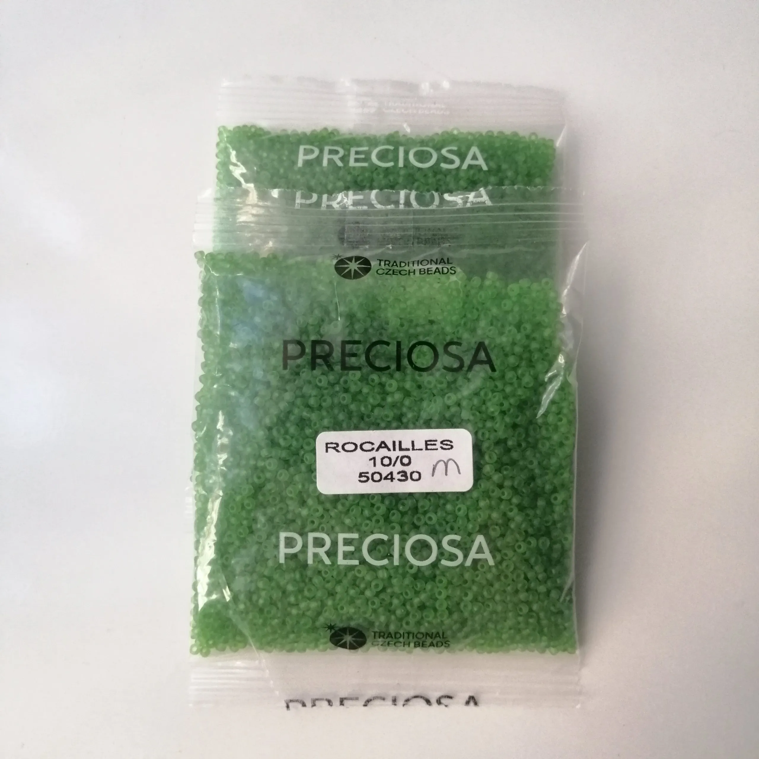 Preciosa Round Seed Beads 50430 10/0 3.5 oz Matte - Image 10