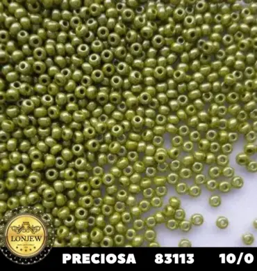 Preciosa Round Seed Beads 83113 10/0 3.5 Oz