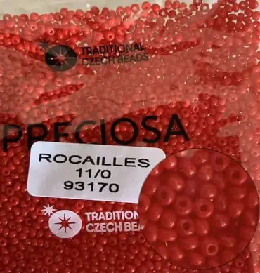 Preciosa Round Seed Beads 93170 11/0 3.5 Oz