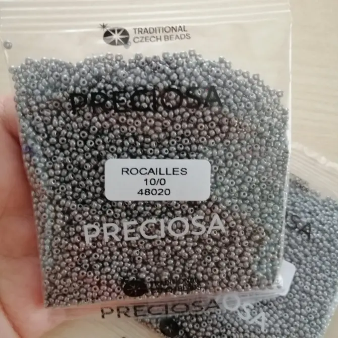 Preciosa Round Seed Beads 48020 10/0 3.5 oz - Image 7