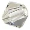 Preciosa Crystal Beads 3mm 40010 Smoke 110 Pcs Pyramid