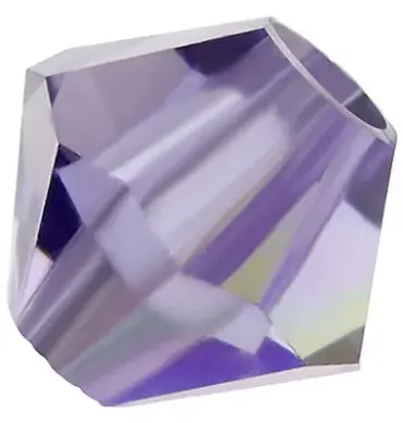 Preciosa Crystal Beads 4 mm 20310 Violet 57 Pcs Pyramid
