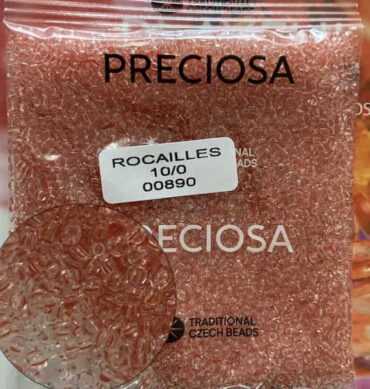 Preciosa Round Seed Beads 00890 10/0 3.5 Oz