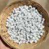 Lonjew Handmade Macaroni Glass Beads White HM1127 10Pcs 7mm