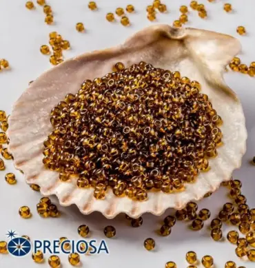 Preciosa Round Seed Beads 10090 9/0 3.5 Oz