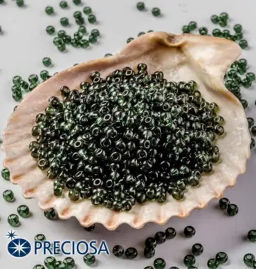 Preciosa Round Seed Beads 50290 10/0 3.5 Oz Square