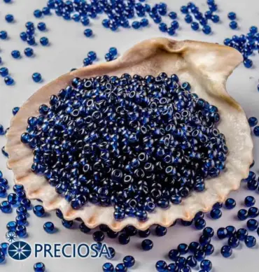 Preciosa Round Seed Beads 60100 10/0 3.5 Oz