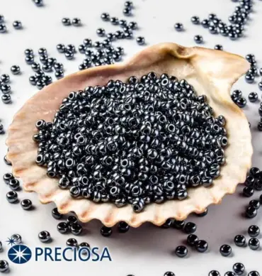 Preciosa Round Seed Beads 49102 9/0 3.5 Oz