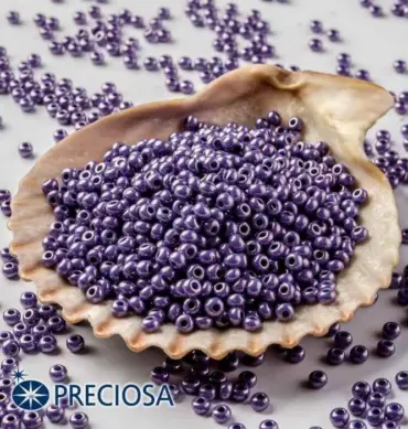 Preciosa Round Seed Beads 63022 10/0 3.5 Oz