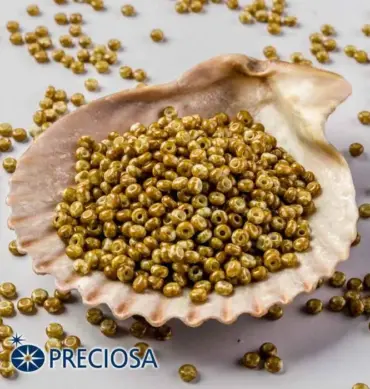 Preciosa Round Seed Beads 66209 9/0 3.5 Oz