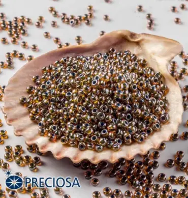 Preciosa Round Seed Beads 91004 10/0 3.5 Oz