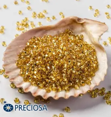 Preciosa Round Seed Beads 17050 9/0 3.5 Oz