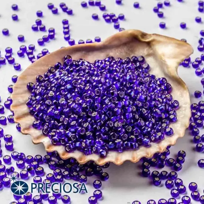 Preciosa Round Seed Beads 37080 10/0 3.5 Oz