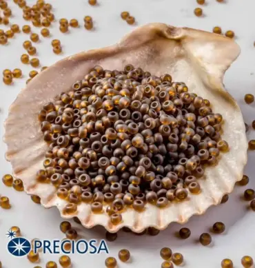 Preciosa Round Seed Beads 10110 10/0 3.5 Oz Matte