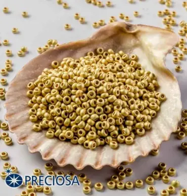 Preciosa Round Seed Beads 18581 10/0 3.5 Oz Matte