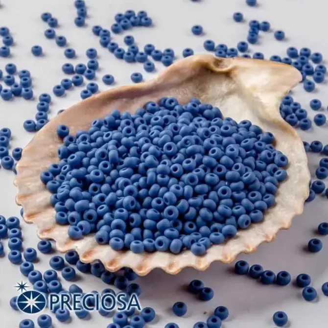Preciosa Round Seed Beads 33210 10/0 3.5 Oz Matte
