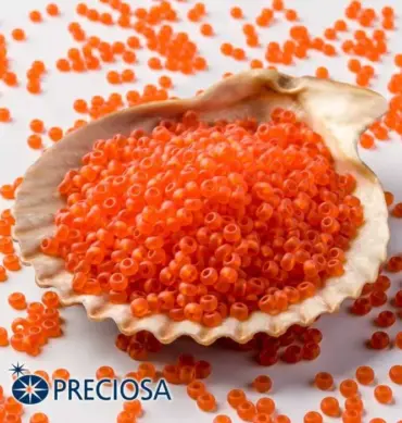 Preciosa Round Seed Beads 90030 10/0  3.5 Oz Matte