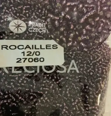 Preciosa Round Seed Beads 27060 12/0 3.5 Oz