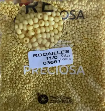 Preciosa Round Seed Beads 03681 11/0 3.5 Oz