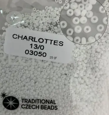 Preciosa Charlotte Seed Beads 03050 13/0 3.5 Oz