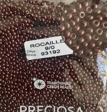 Preciosa Round Seed Beads 93192 9/0 3.5 Oz