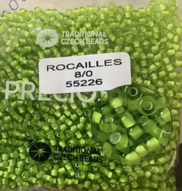 Preciosa Round Seed Beads 55226 8/0 3.5 Oz