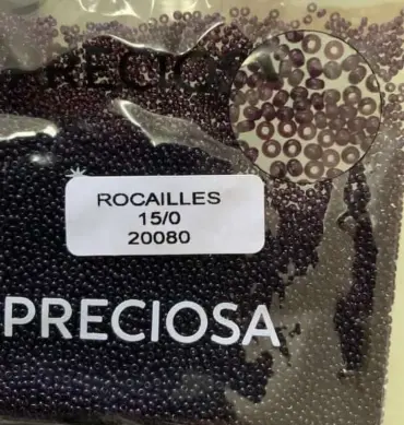 Preciosa Round Seed Beads 20080 15/0 3.5 Oz