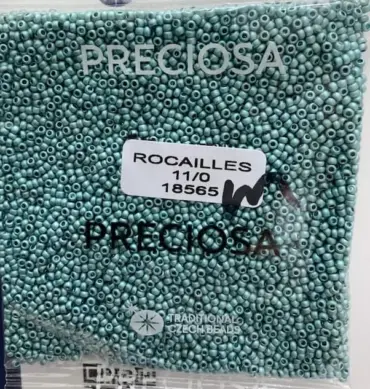 Preciosa Round Seed Beads 18565 11/0 3.5 Oz Matte