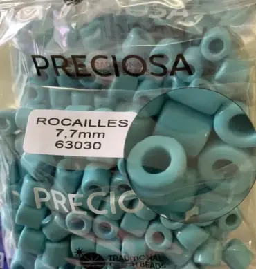 Preciosa Rola Beads 63030 7.7mm 3.5 Oz